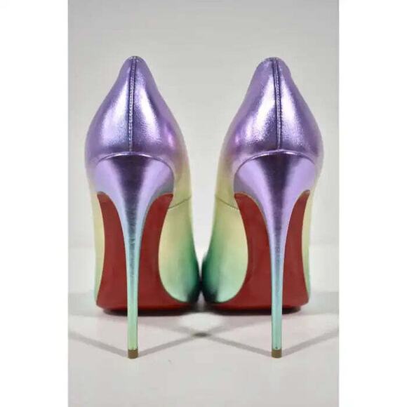 Christian Louboutin So Kate 120 Licorne Multicolor Stiletto Heel Pump 38.5 - Picture 11 of 12